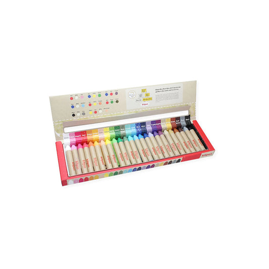 Rice Bran Wax Art Crayons 24 Colors