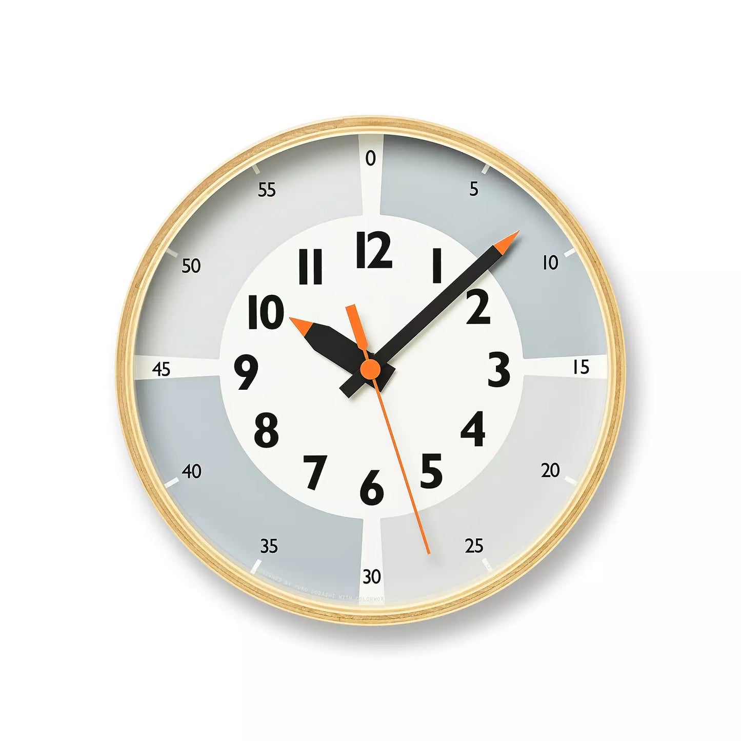 Fun pun clock with color! 2023
