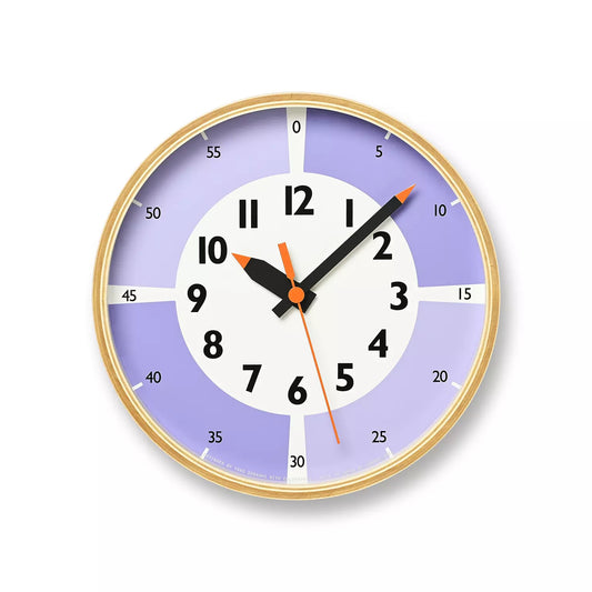 Fun pun clock with color! 2023